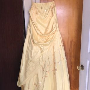 Full length formal gown